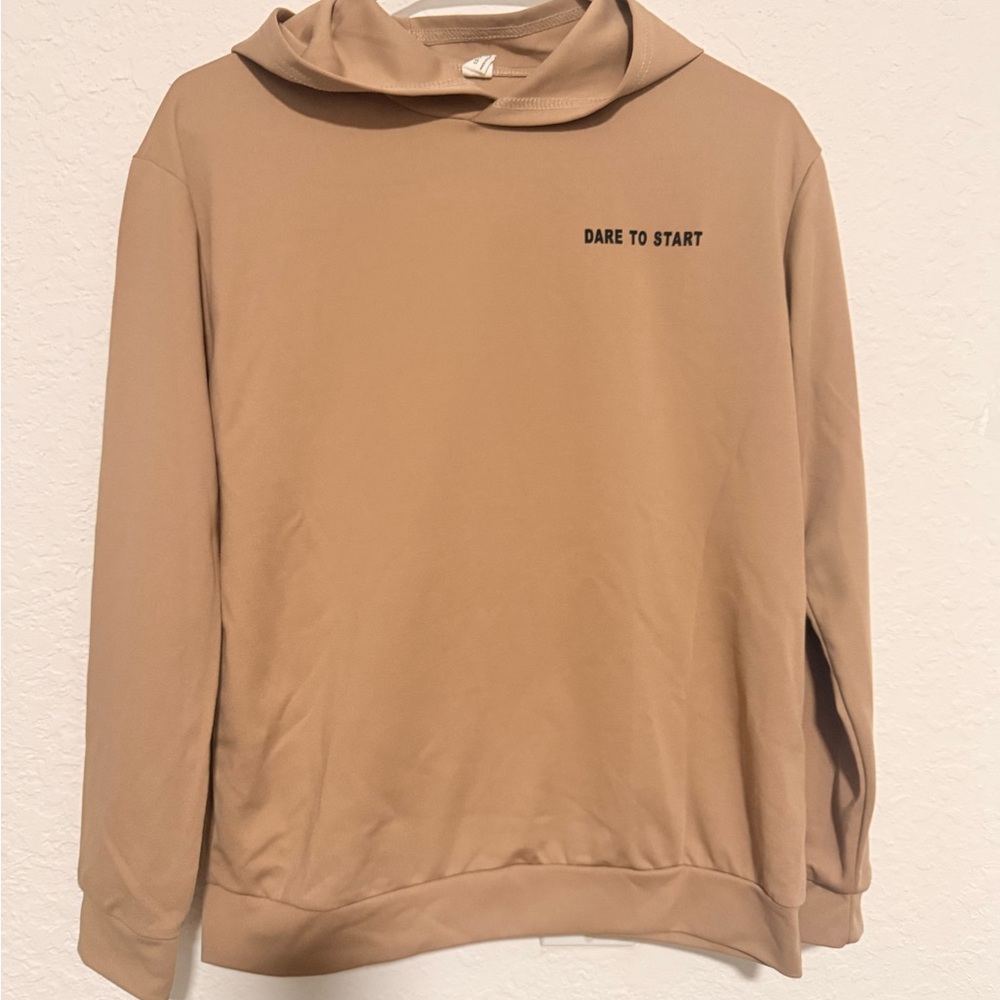 SHEIN Beige Hoodie
